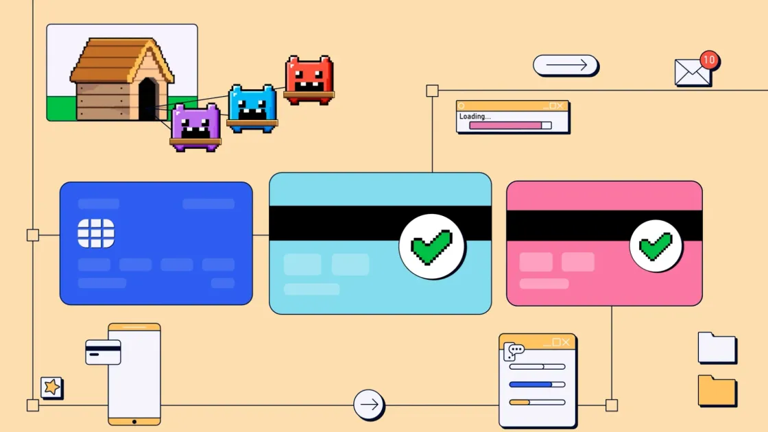 Corgi unlocking treasure