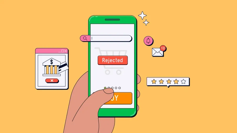 Good customer payment getting rejected on mobile